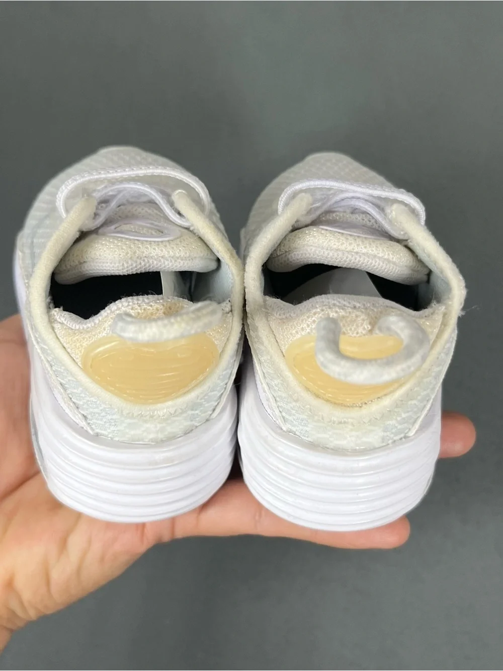Nike Air Max 2090 (TD) Shoes White Grey Size 2C
